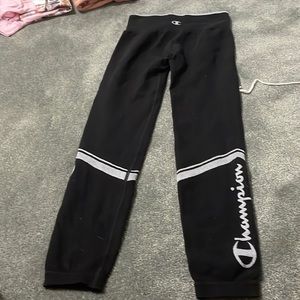 Black champion leggings
